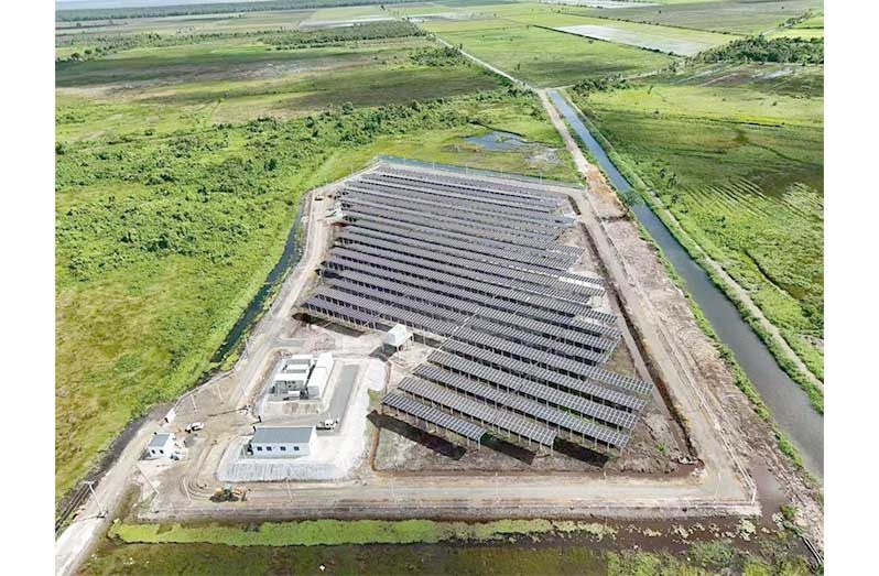 The US$8.14 million Charity Solar Farm in Region Two was commissioned earlier this year as part of the broader push to transition various parts of the country into a cleaner energy future