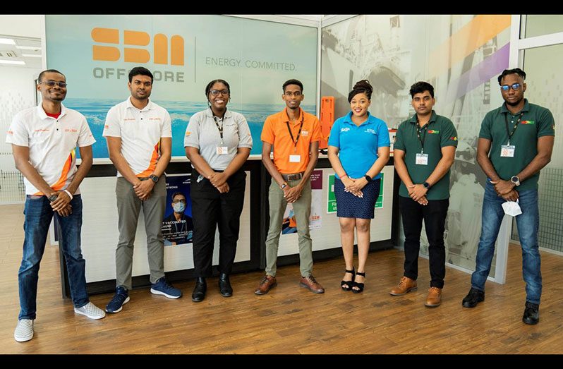 The graduate engineers from the SBM Offshore Graduate Engineering Programme