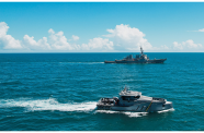 The U.S. Navy and the Guyana Defence Force (GDF) successfully completed a Passing Exercise (PASSEX) within Guyana’s territorial waters on Saturday, November 22 between USS Mahan and GDFS Shahoud . The exercise strengthened coordination between the U.S. Navy and the GDF Coast Guard, enhancing interoperability for future tactical and contingency operations with partner nations and reinforcing the U.S. and Guyana's strategic security partnership (U.S. Embassy Guyana photo)