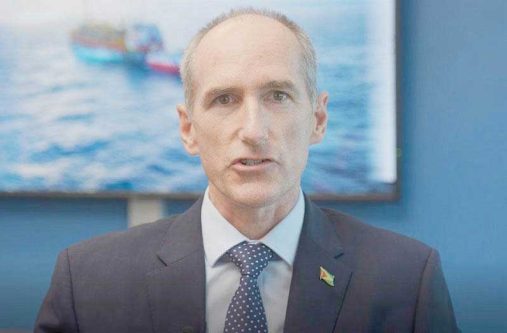 exxon-boss President of ExxonMobil Guyana, Alistair Routledge