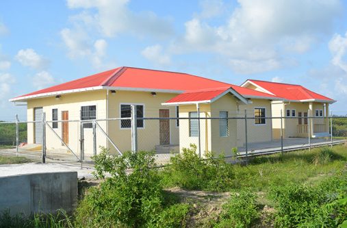 The plantain chips factory at Leguan, which is yet to be operationalised