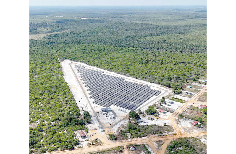 The $2.2 billion 5-MW Onderneeming Solar Farm in Region Two
