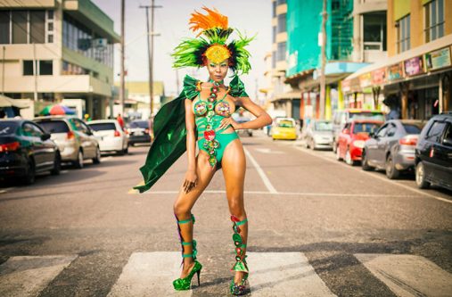 Joy Alabi in Wanza’s Designes