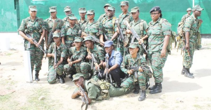 female soldiers