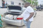 Sherman Ferguson after he was busted with narcotics during an intelligence-led search by police