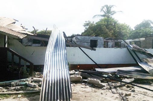 The Lot 101 Wisroc Linden home was completely destroyed by the fire