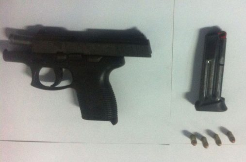 The firearm that was found