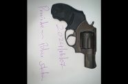 The firearm David was caught with