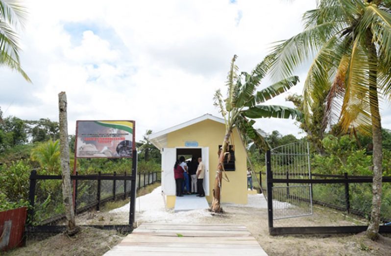The West Demerara Proactive Women Producers Cooperative Society salt fish processing facility, located at Stanleytown, Region Three (Essequibo Islands-West Demerara)