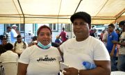 Couple, Roshani and Enoch Singh both benefited from the fisherfolk cash grant initiative