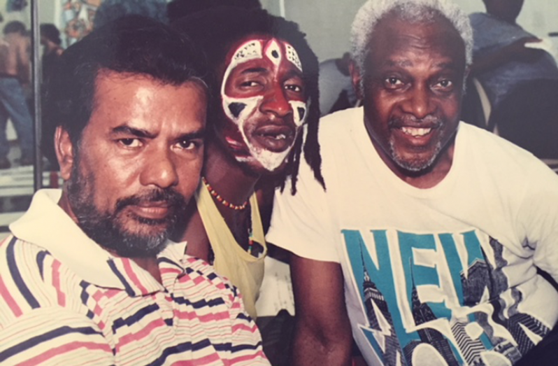  Attendees at the International Theatre Exchange April 1993 from India, South Africa and Guyana, in Sydney, Australia, an example that "The World is One", in good times and in bad times