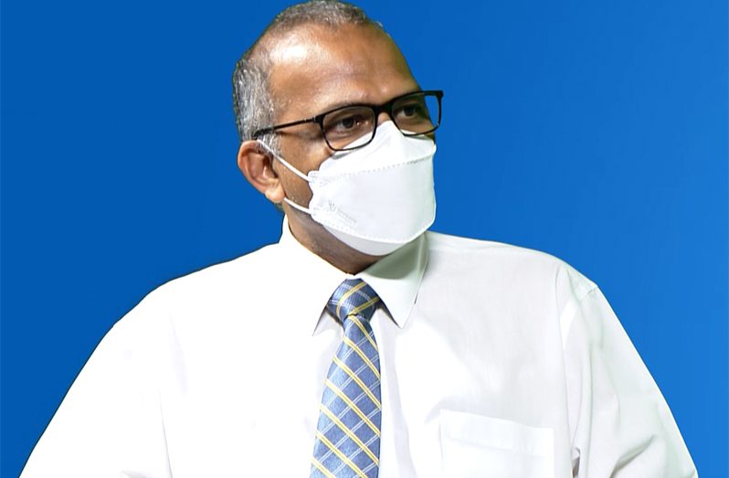 Minister of Health, Dr. Frank Anthony