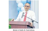 Minister of Health, Dr. Frank Anthony