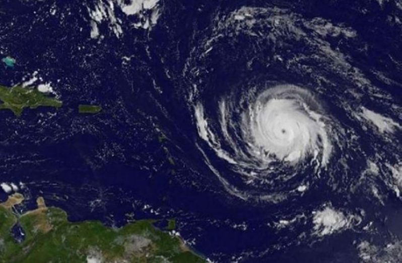 Hurricane Irma, with winds of 120 miles per hour (mph) was churning its way towards the Leeward Islands on Tuesday with
weather officials predicting that the Category 3 storm would move near or over portions of the northern chain of islands Tuesday
night and early Wednesday. Hurricane warnings have already gone into effect for Antigua, Barbuda, Anguilla, Montserrat,
St. Kitts-Nevis, Saba, St. Eustatius, Sint Maarten, Saint Barthelemy, while a hurricane watch remains in effect for the British
Virgin Islands. U.S. Virgin Islands, Puerto Rico, Vieques, and Culebra.