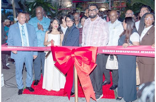This year’s highly anticipated International Building Expo was officially declared open on Thursday and is set to provide Guyanese homeowners and landowners with critical information and bargains that will help bring their housing dreams to life. Following the opening ceremony, President Dr. Irfaan Ali, First Lady Mrs. Arya Ali, the housing ministers, other government officials and members of the public toured hundreds of booths at the National Stadium, seeing first-hand what local and foreign companies are offering the Guyanese public. The event will run until Sunday (Delano Williams photos)