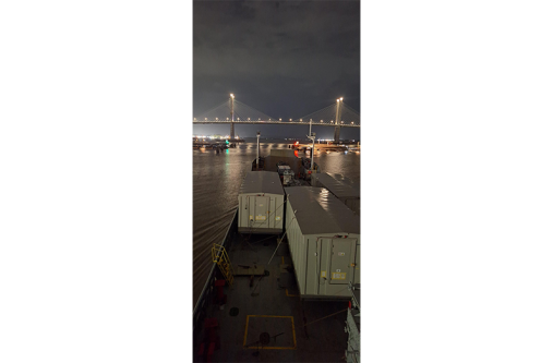 Control Rooms for the transformative Gas-to-Energy Project were
transported on Saturday evening to the project site at Wales, West
Bank Demerara, marking another key milestone in the steady
advancement of this national initiative (OPM photo)