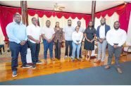 President, Dr Irfaan Ali on Thursday met with a group of young Guyanese professionals at State House. The professionals, drawn from various sectors, have been working together through a project management, quality control and health, safety, security and environment (HSSE) company called Koach Inc. Discussions were focused on the company, its role and business and development opportunities in Guyana (Photos: President Ali/Facebook)