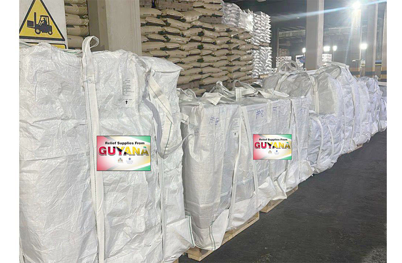 THE Government of Guyana, through the Civil Defence Commission (CDC) in coordination with key national agencies and private sector partners, has mobilised
emergency relief supplies to support the Government and people of Jamaica in
the aftermath of Hurricane Melissa. As part of this initial deployment, Guyana
has dispatched essential equipment and materials to aid immediate recovery
and humanitarian response efforts (Photo: President Irfaan Ali/Facebook)
President, Dr Irfaan Ali recently witnessed the signing of a Memorandum of
Understanding between the Government of Guyana and Saudi Eksab on the
sidelines of the 9th Future of Investment Initiative (FII9) in Riyadh, Saudi Arabia.
The MoU, signed by Minister of the Public Service and Government Efficiency
Zulfikar Ally and CEO of Saudi Eksab Yazeed Al-Yahya, will explore investment
opportunities and strengthen collaboration between Guyana and Saudi Eksab
(Photo: President Irfaan Ali/Facebook