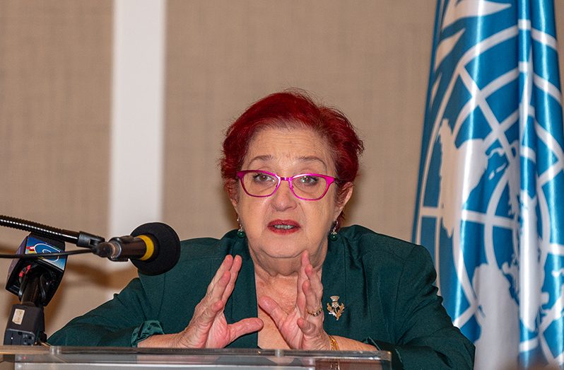 Minister of Parliamentary Affairs and Governance, Gail Teixeira
