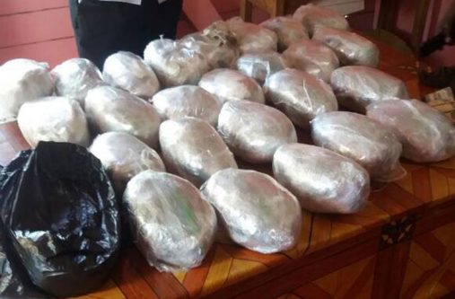 The Marijuana that was seized on Monday