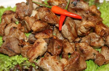 Garlic Pork at Christmas