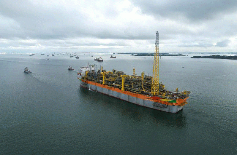 The Prosperity, ExxonMobil’s third Floating Production Storage and Offloading (FPSO)