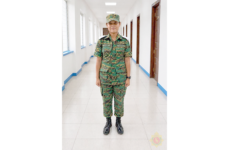 Officer Cadet Fianna Maria Tading