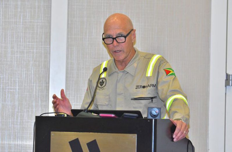 Guyana Goldfields former President and CEO, Scott Caldwell