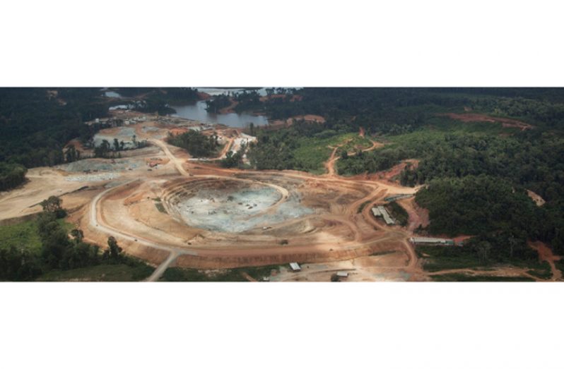Mining at the Aurora Gold Mines