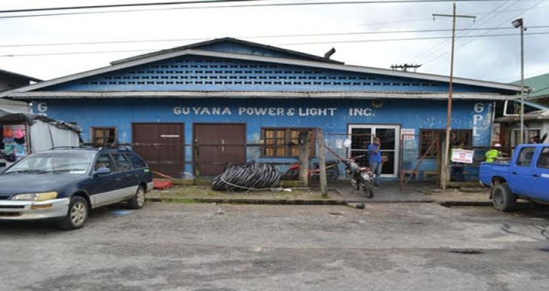 The Guyana Power and Light Incorporated at Bartica, Region 7 