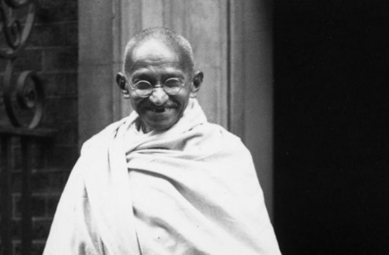 Mahatma Gandhi led the fight for India's independence from British colonial rule photograph (BBC photo)