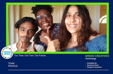 The Green Thumb Creatives Team (photo courtesy of Nareema Khan)