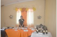 Yellow plantain wine which was made by GSA students