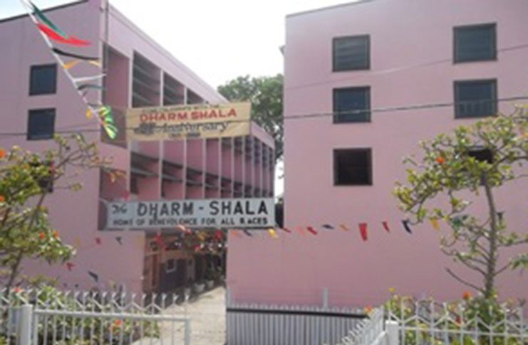The Dharm Shala building in Georgetown
