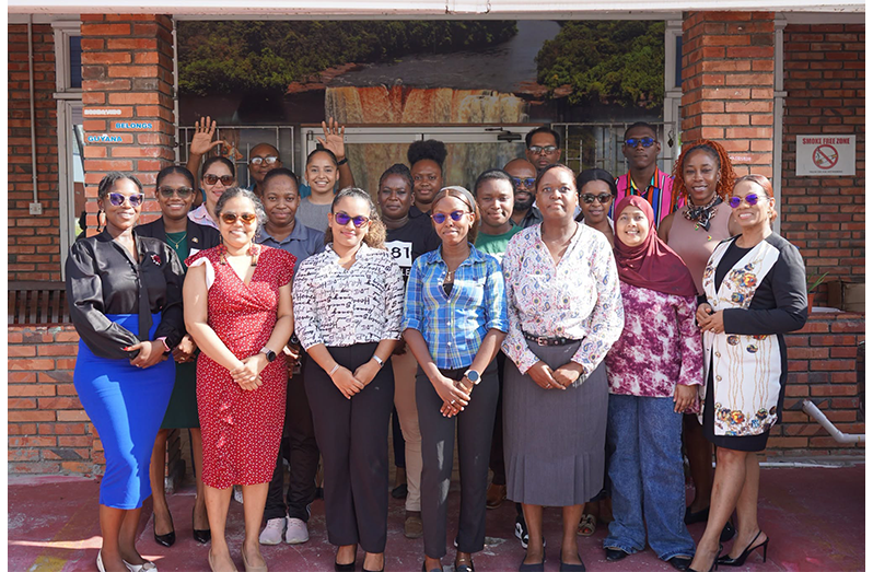 The various training sessions recently facilitated by the Guyana Tourism Authority (Photos: GTA/Facebook)