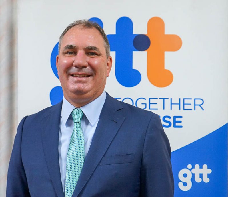 GTT CEO, Damian Blackburn  