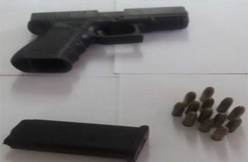 Firearm and Ammunition found in ‘B’ Division