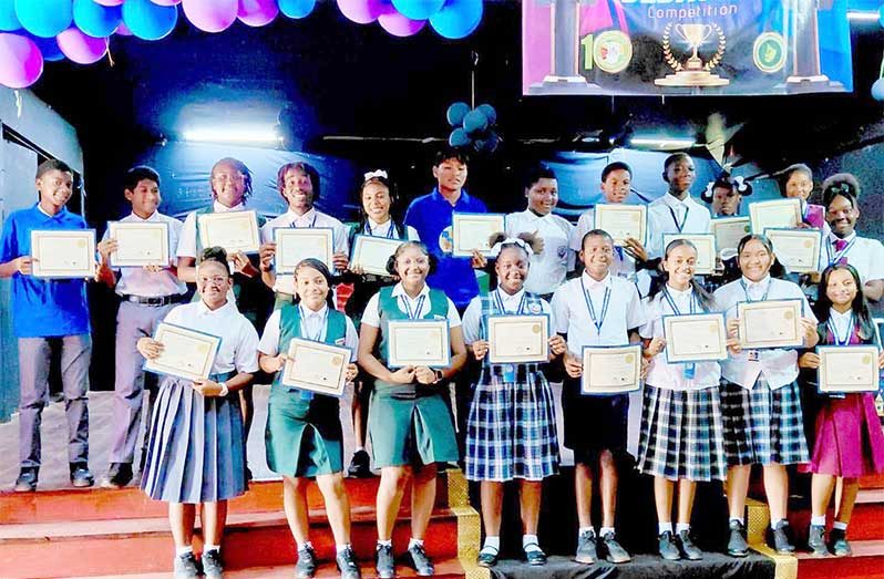 The Region 10 cohort of GYCCE’s training programme