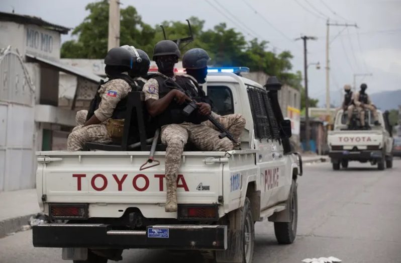 Haitian security forces have struggled to contend with gangs that have taken control of large swathes of the capital city, Port-au-Prince (Odelyn Joseph/AP Photo)