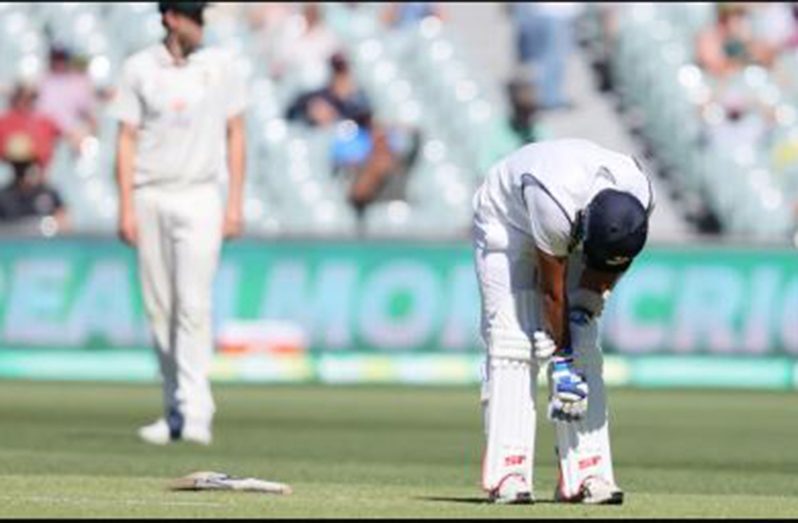 Mohammed Shami was struck on the hand while batting and had to retire hurt  (Getty Images)