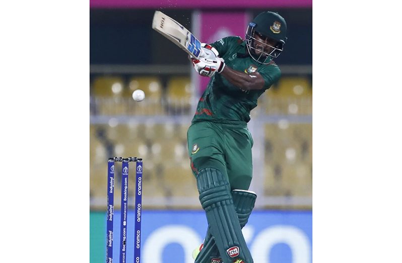 Tanzid Hasan warmed up for the World Cup with a fluent fifty (Getty Images)