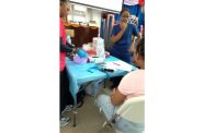 Some scenes from the health fair