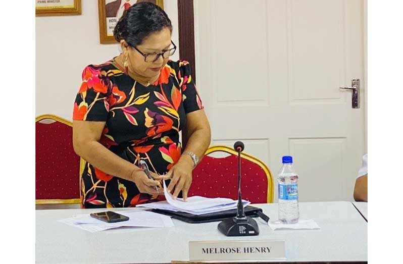 Melrose Henry, a Region One RDC Councillor