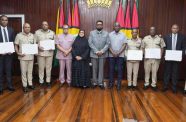 President Dr. Irfaan Ali also officially appointed Messrs. Ravindradat Budhram, Wendell Blanhum, Errol Watts, Fazil Karimbaksh, and Simon McBean as Deputy Commissioners