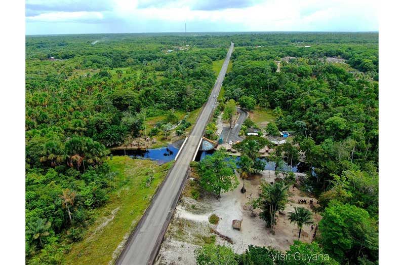 Guyana’s Soesdyke-Linden Highway (Photo courtesy Visit Guyana)