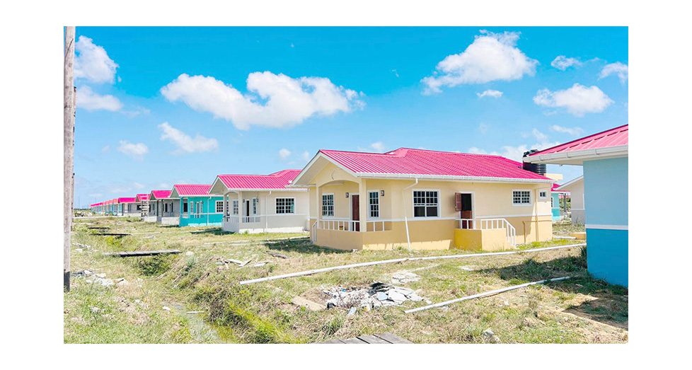 home The houses which are currently under construction in Palmyra