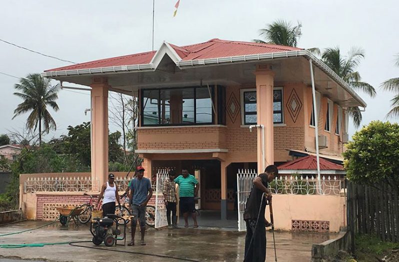 The home of Deoprakash Lallbachan