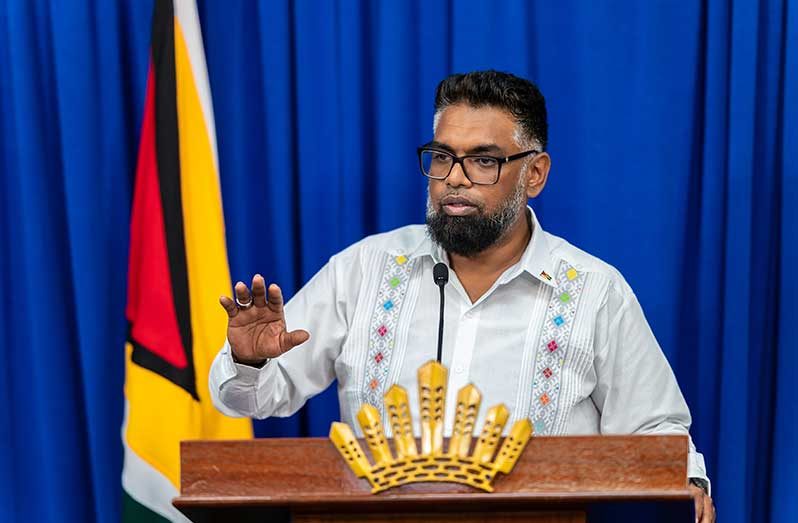 President Dr. Irfaan Ali
