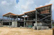 Ongoing construction works of at one of the new health facilities