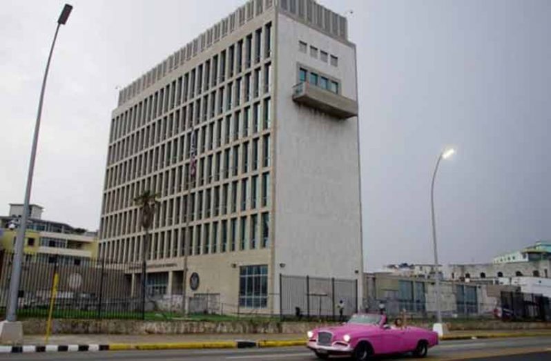 The US says some two dozen staff previously based in Cuba have been affected by the suspected attacks (BBC photo)